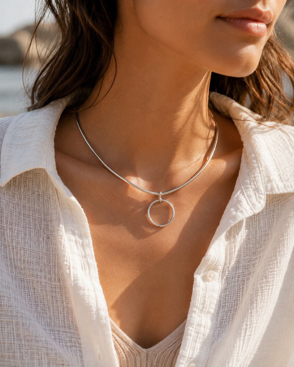 Torque Anneau Necklace