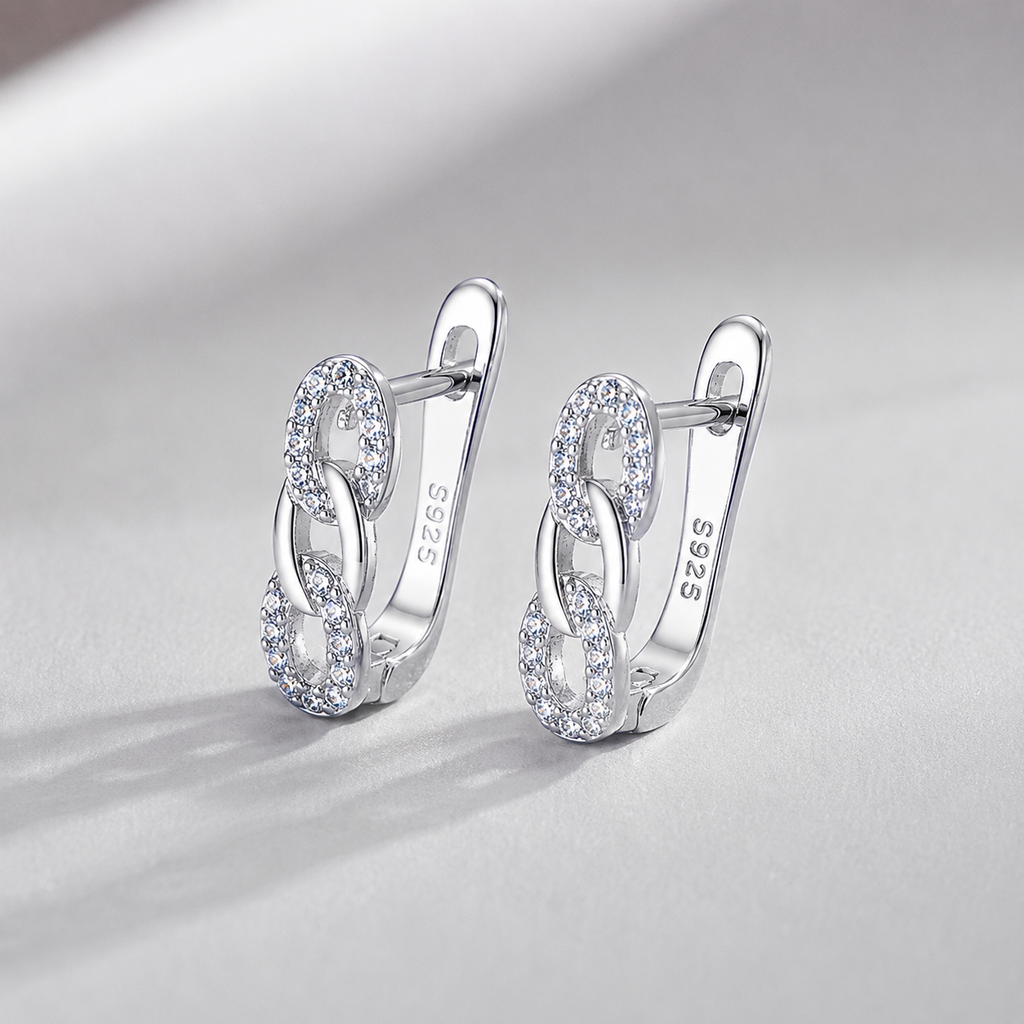 Cuban Link Earrings