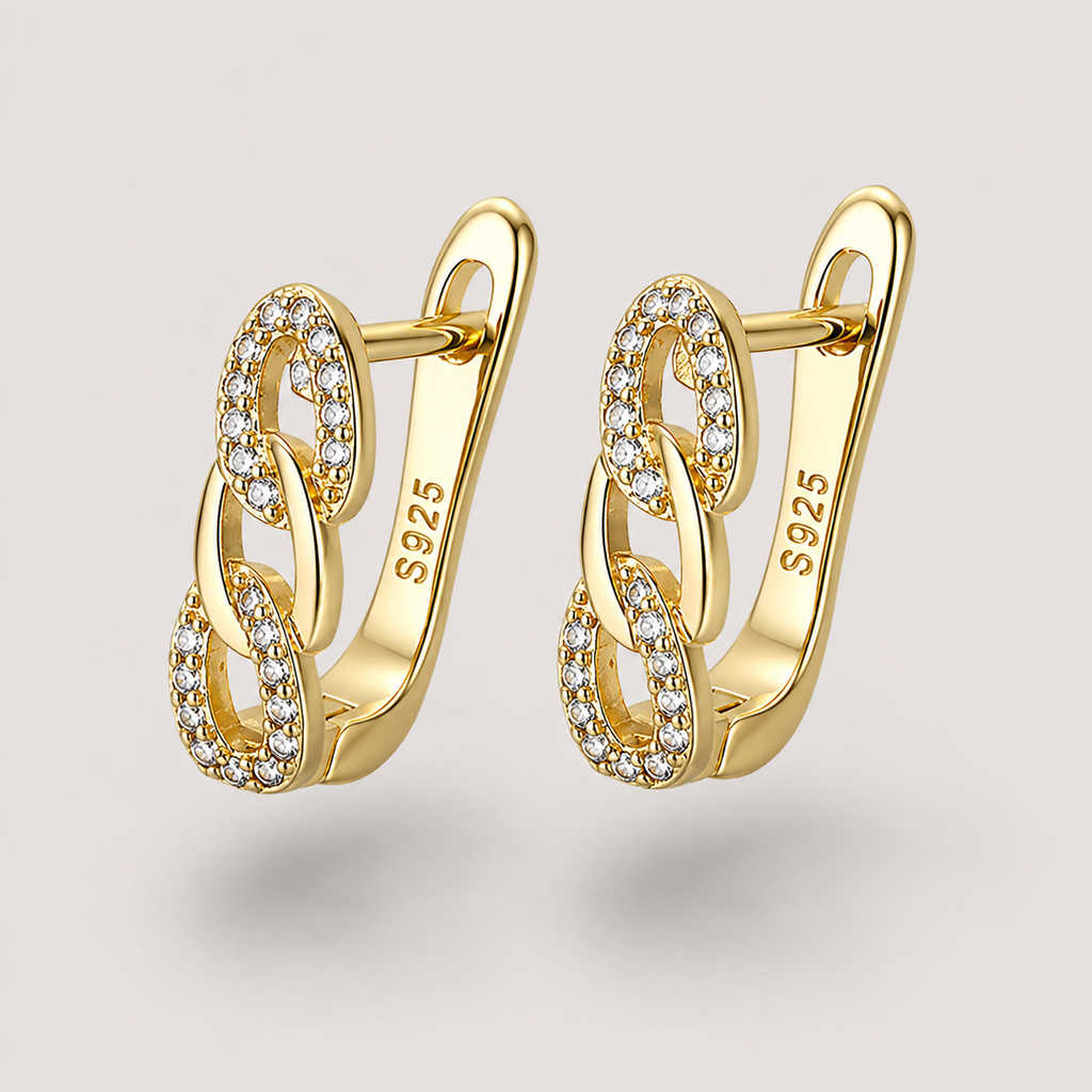 Cuban Link Earrings
