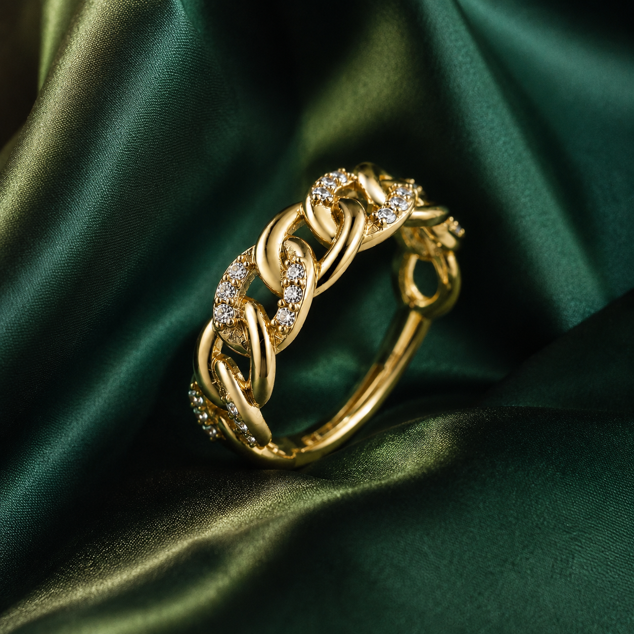 Anel Cuban Link