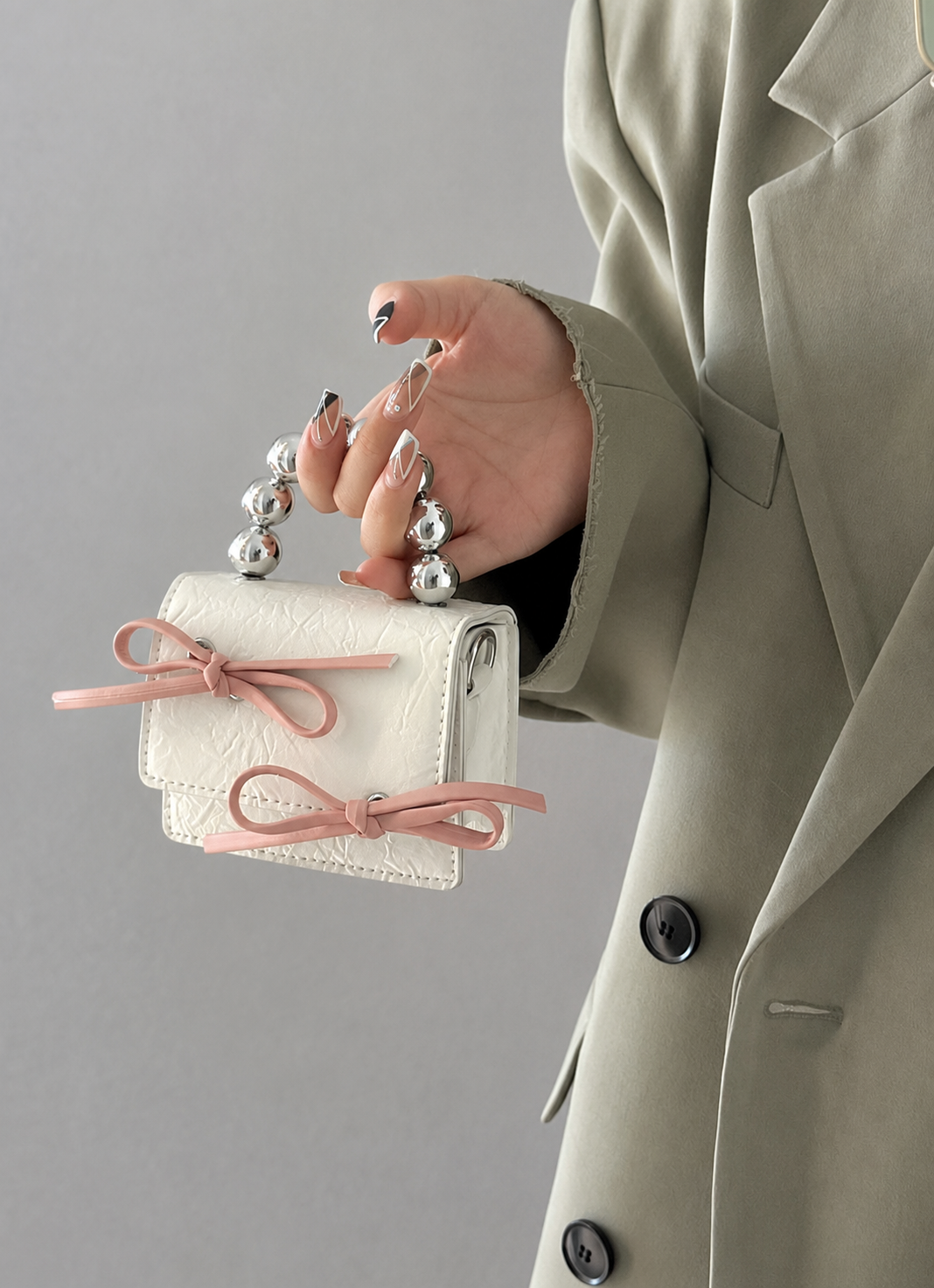 Mini Bolsa Rosé Coquette