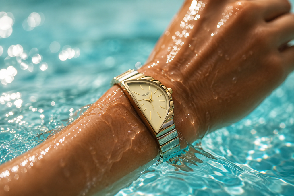 Vintage Fächeruhr